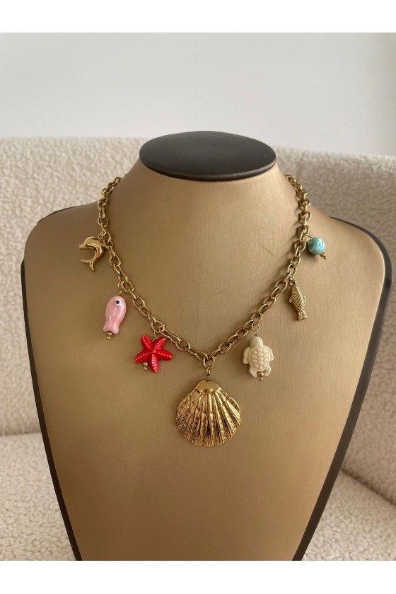 Collar Charm Concha
