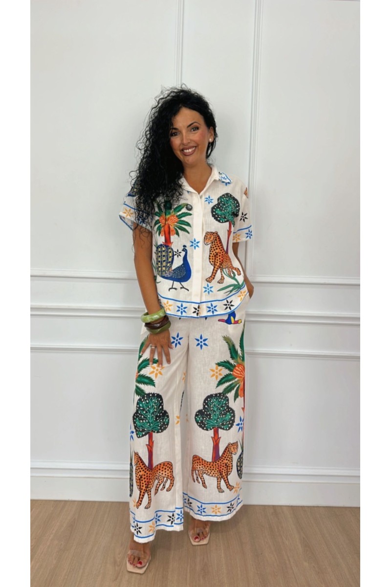 Conjunto Lino África Conjunto Lino África