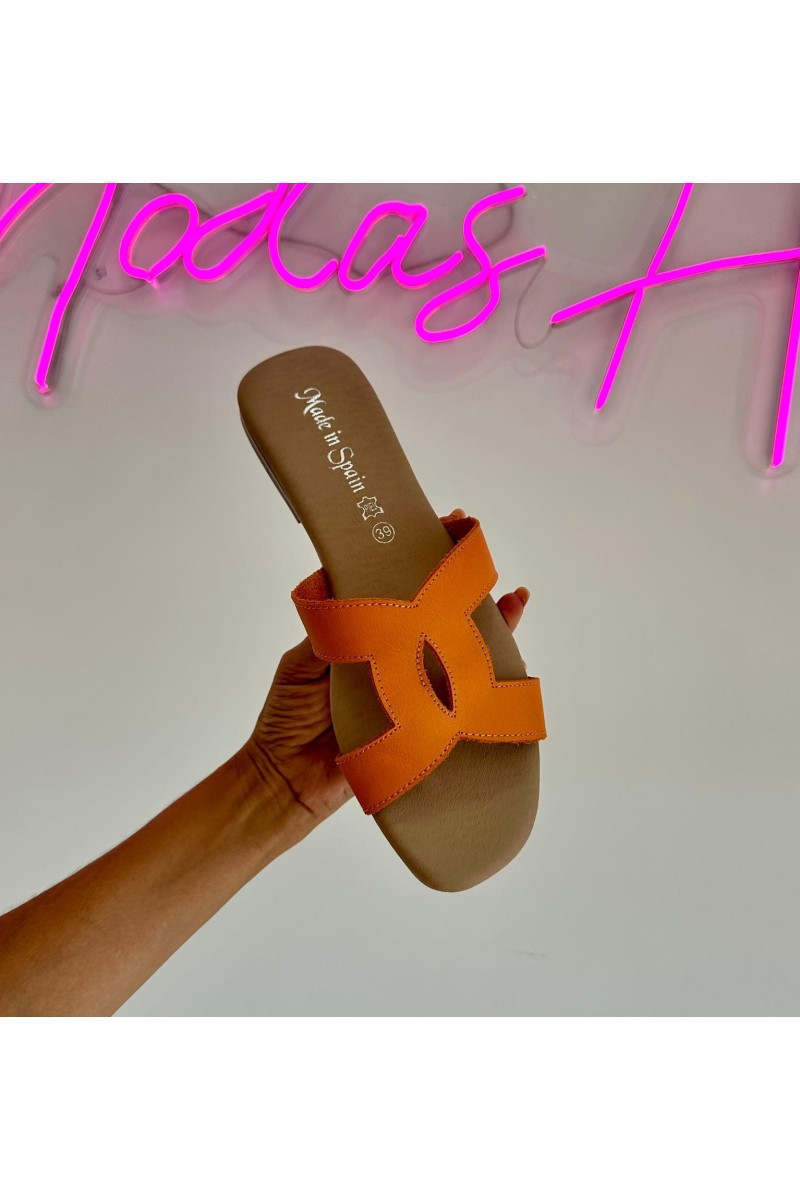 Sandalia 7041 Naranja
