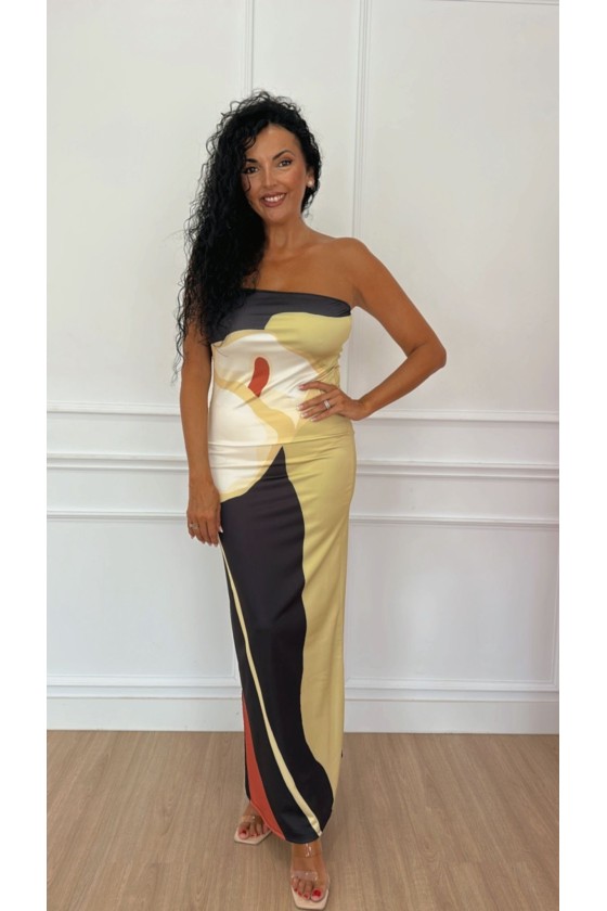 Vestido  tulipanes