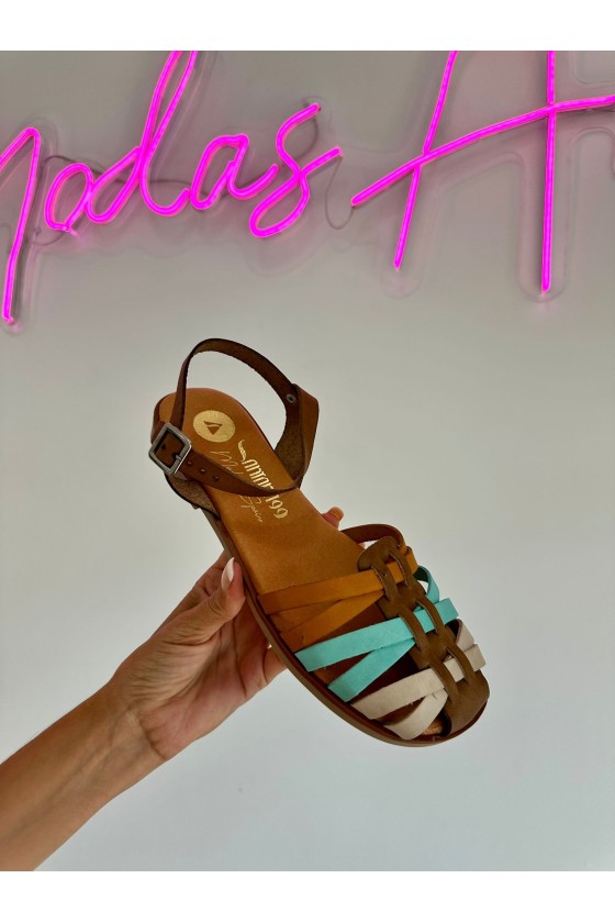 Sandalia 16573 Cuero