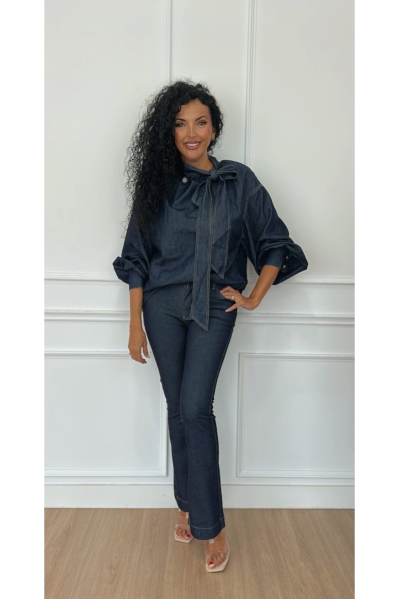 Camisa lazo vaquera premiun