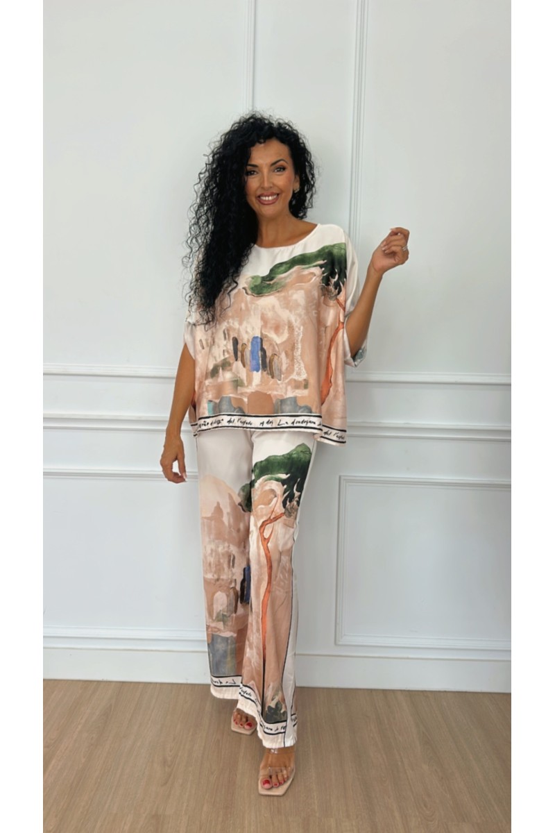 Conjunto satinado provenza