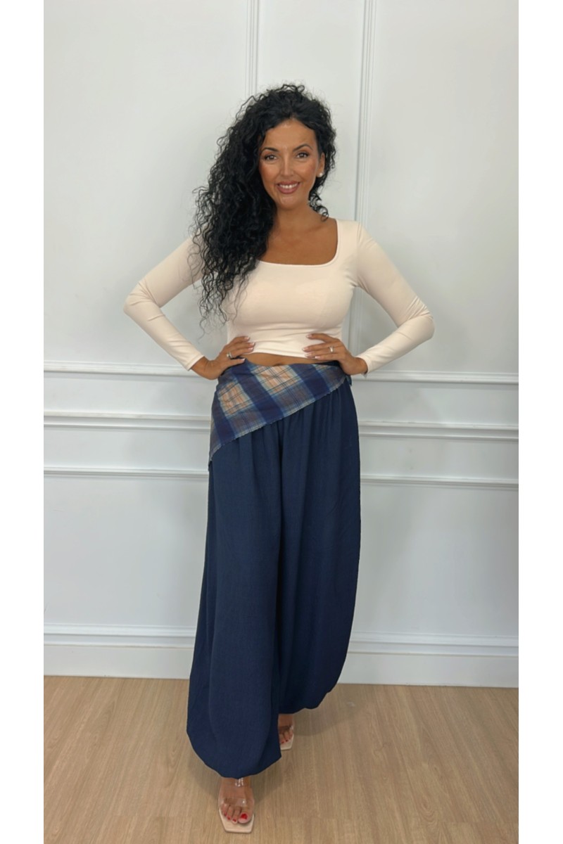 Pantalón bombacho pañuelo