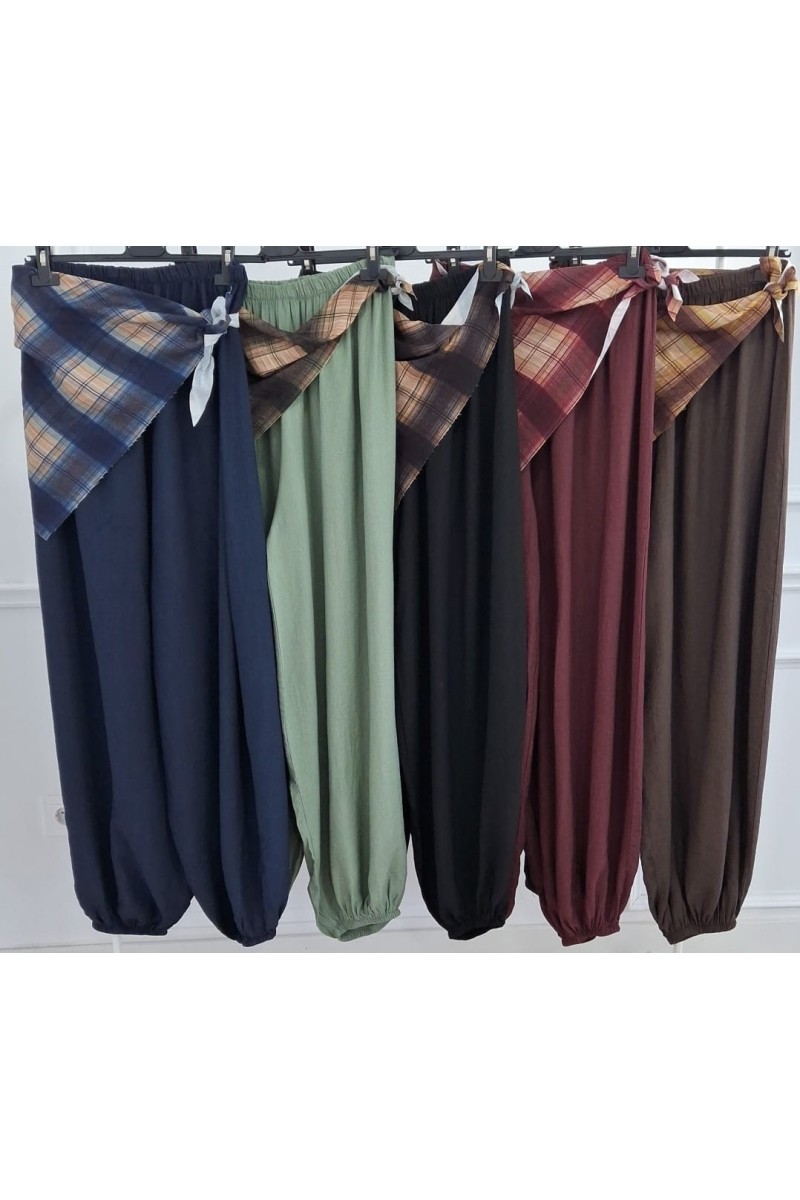 Pantalón bombacho pañuelo