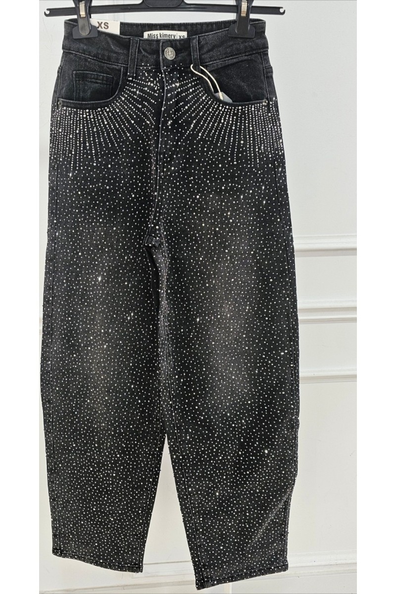 Vaquero balón strass