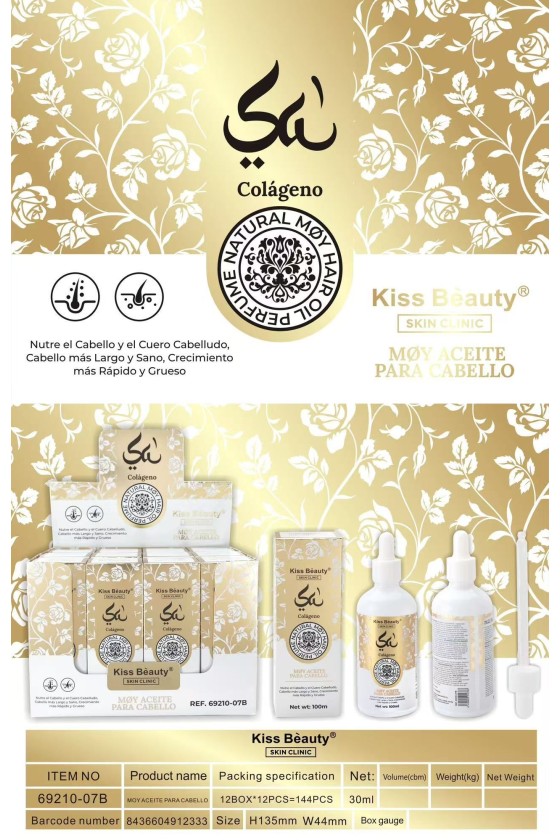 Aceite para cabello yara