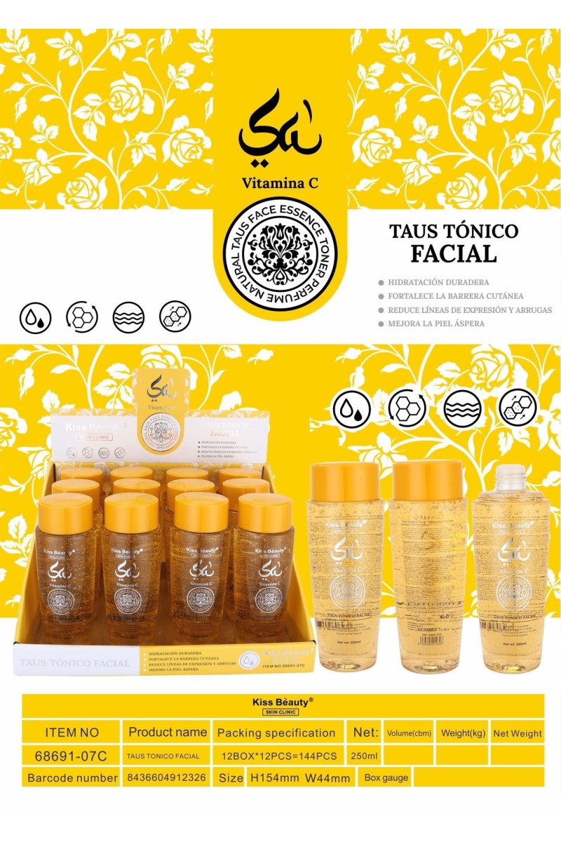 Tónico facial yara taus