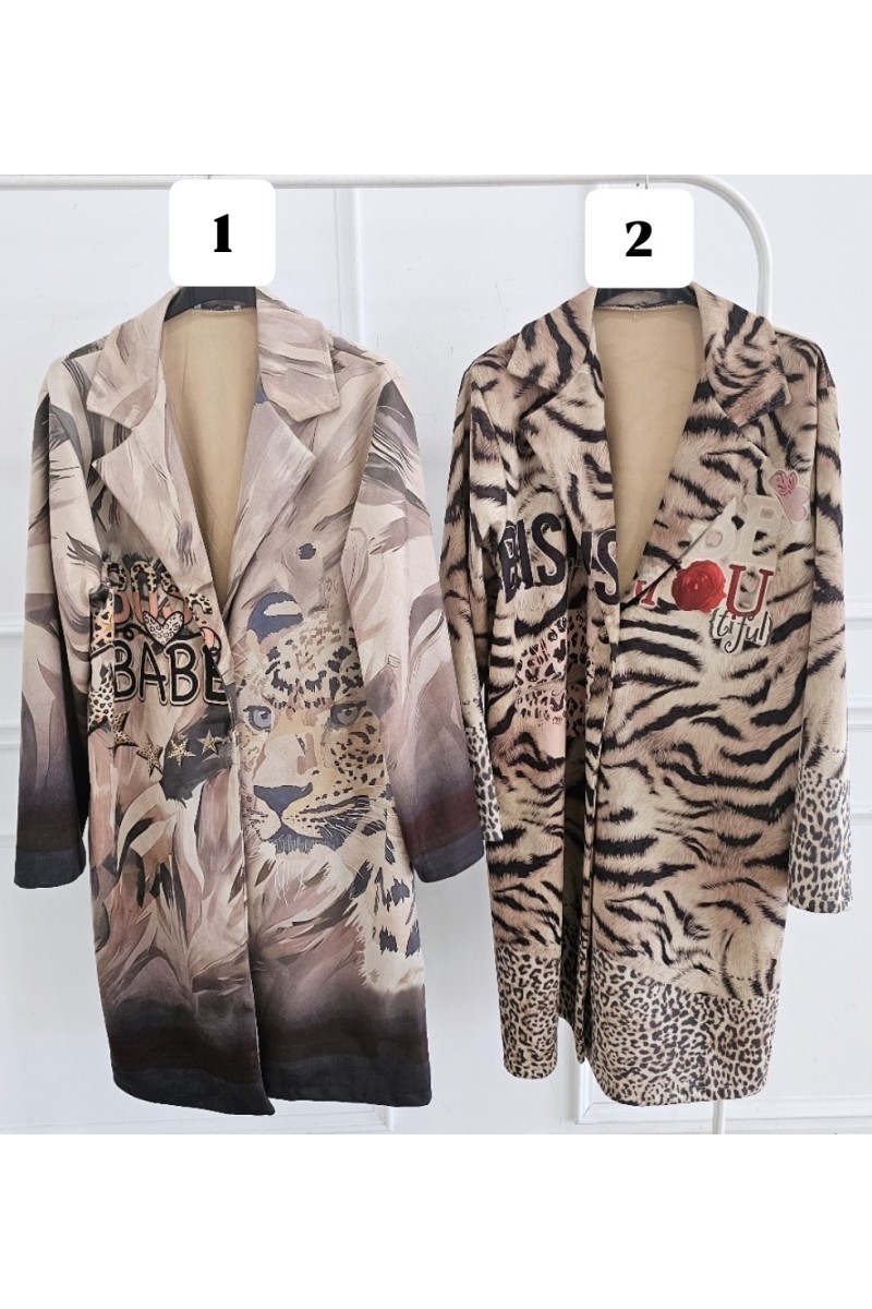 Abrigo antelina animado