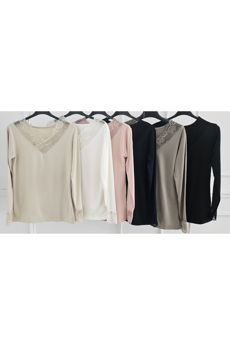 Camiseta guante lencera