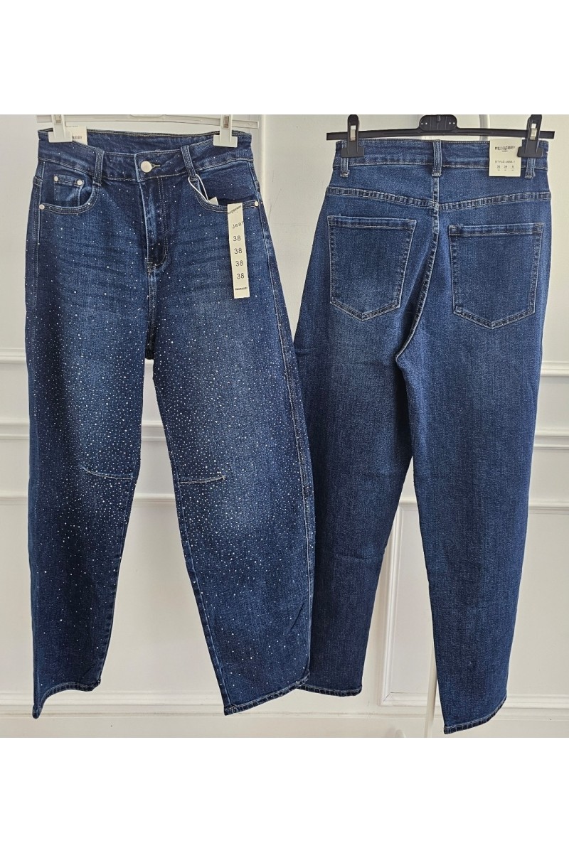 Vaquero globo strass