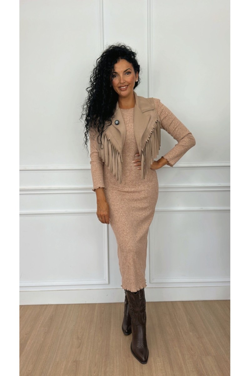 Vestido combi indiana