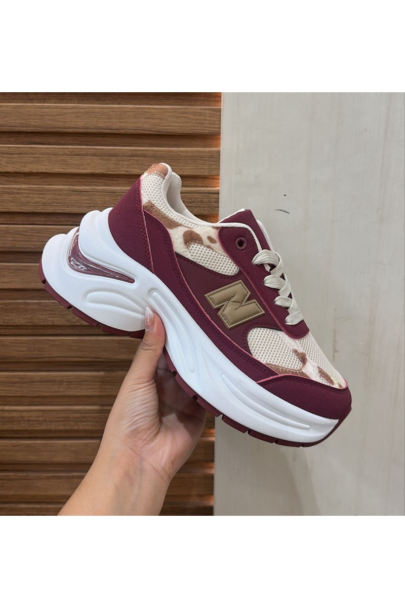 Deportivas new burdeos DT8011