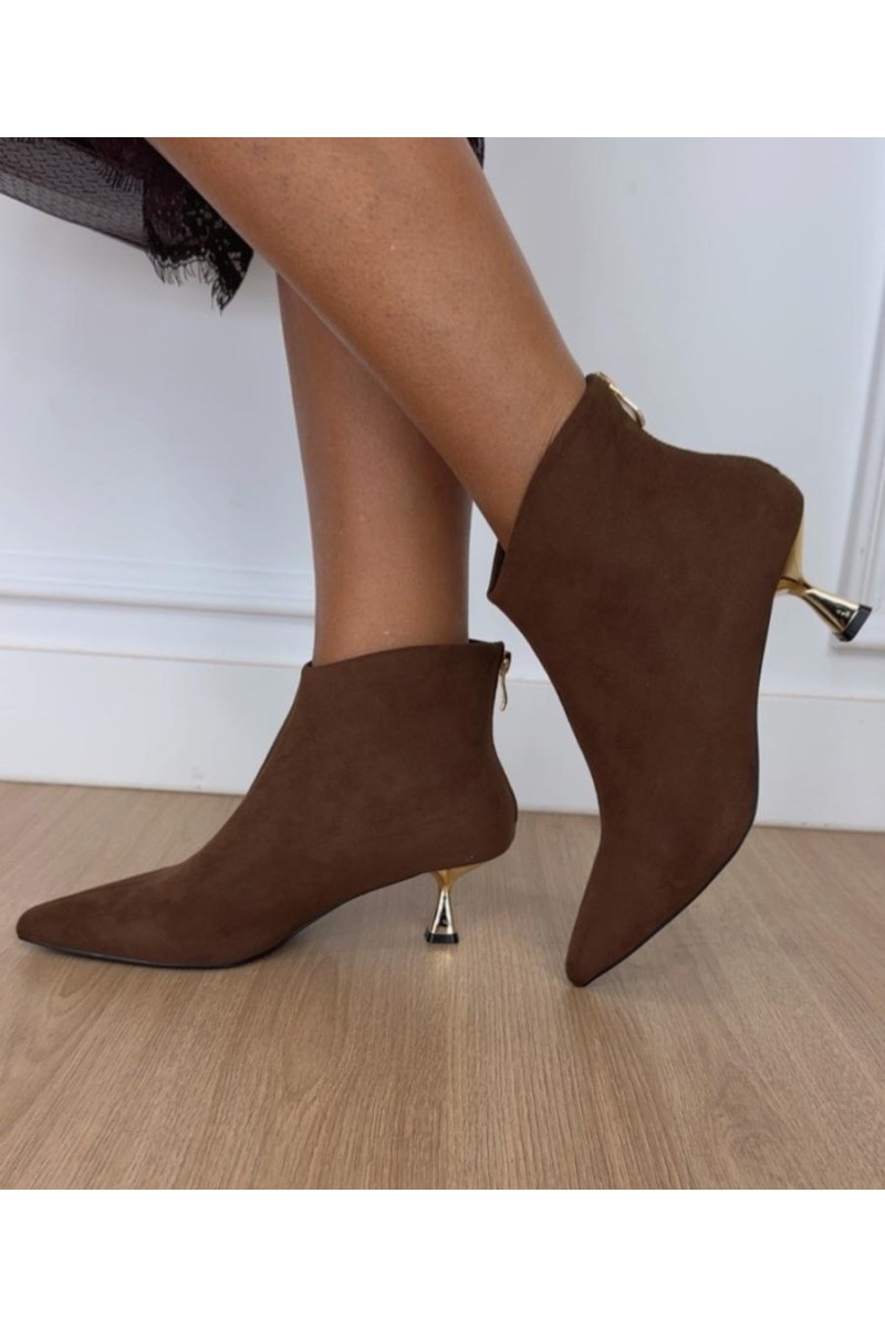 Botín 99-25 chocolate