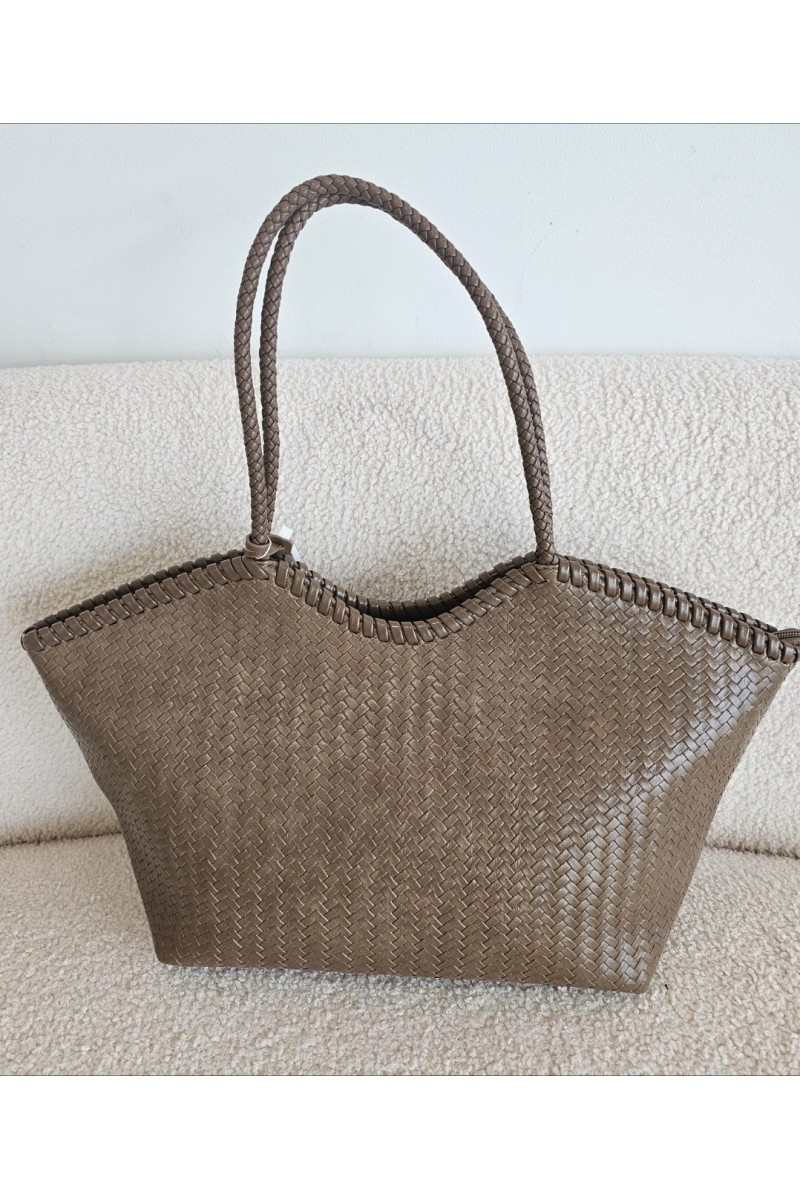 Bolso shopper trenzado