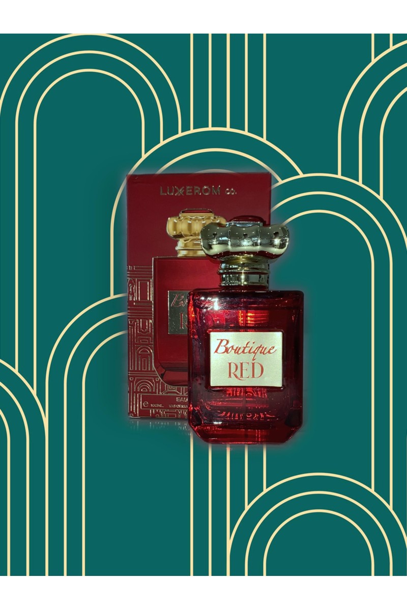 Perfume boutique red