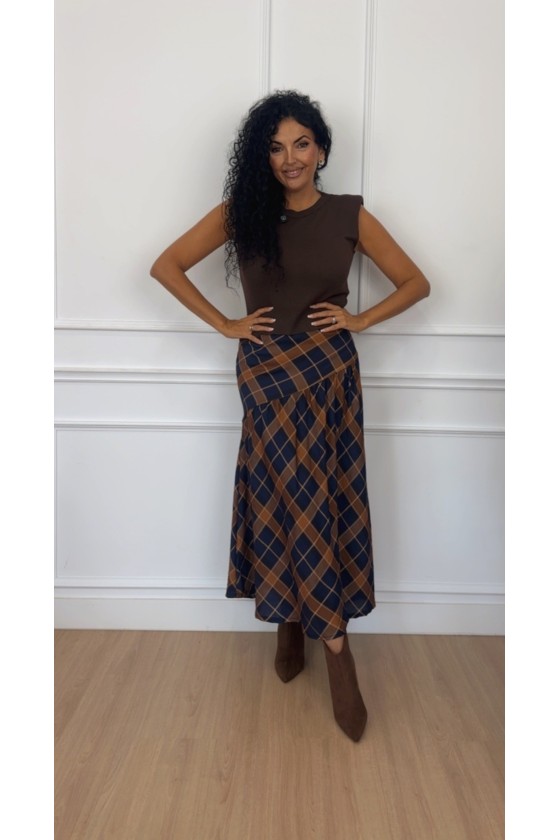 Falda cuadros Ariadna