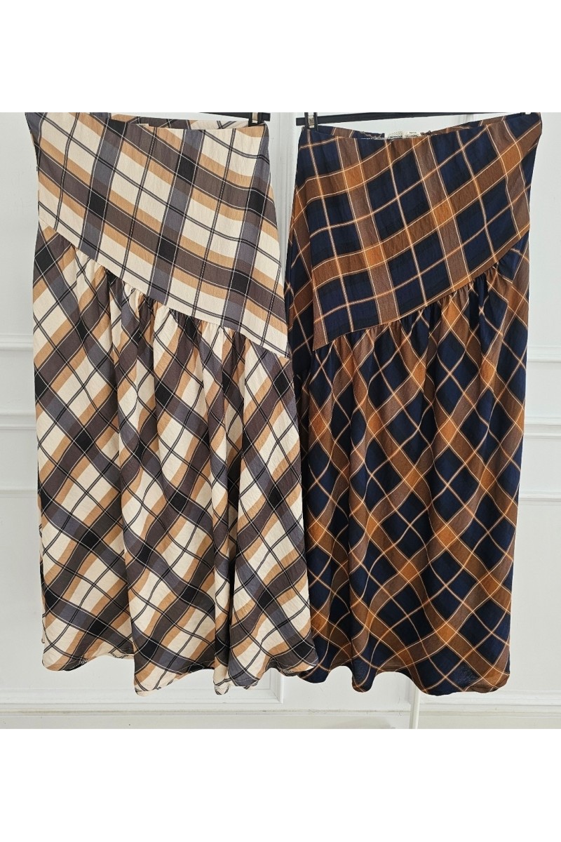 Falda cuadros Ariadna