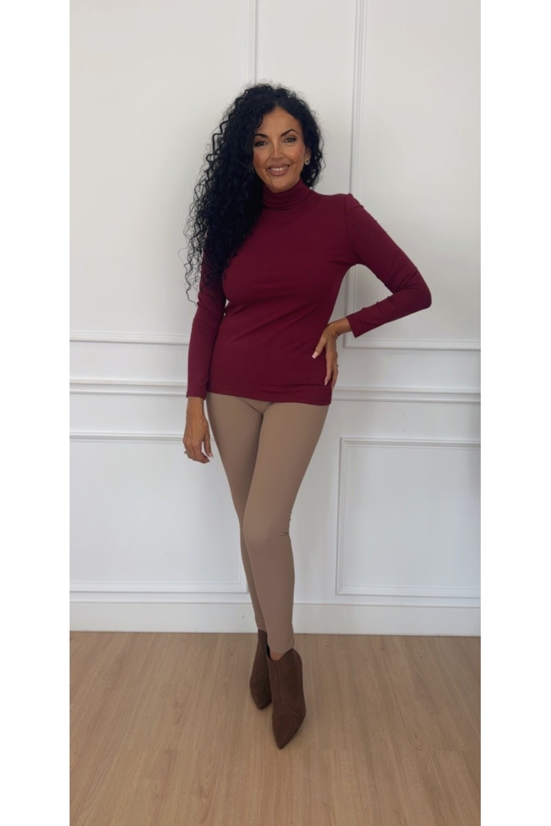 Jersey cuello alto polar