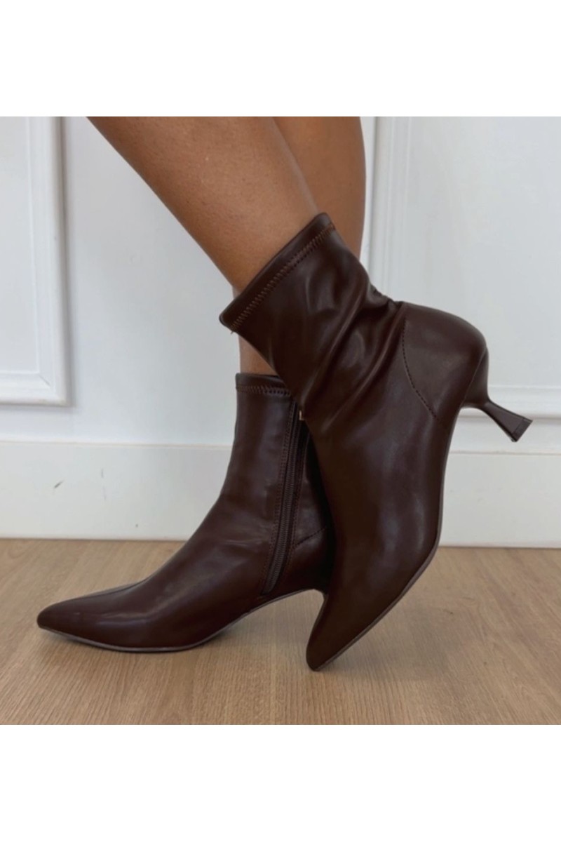 Botín marrón 5807A-C