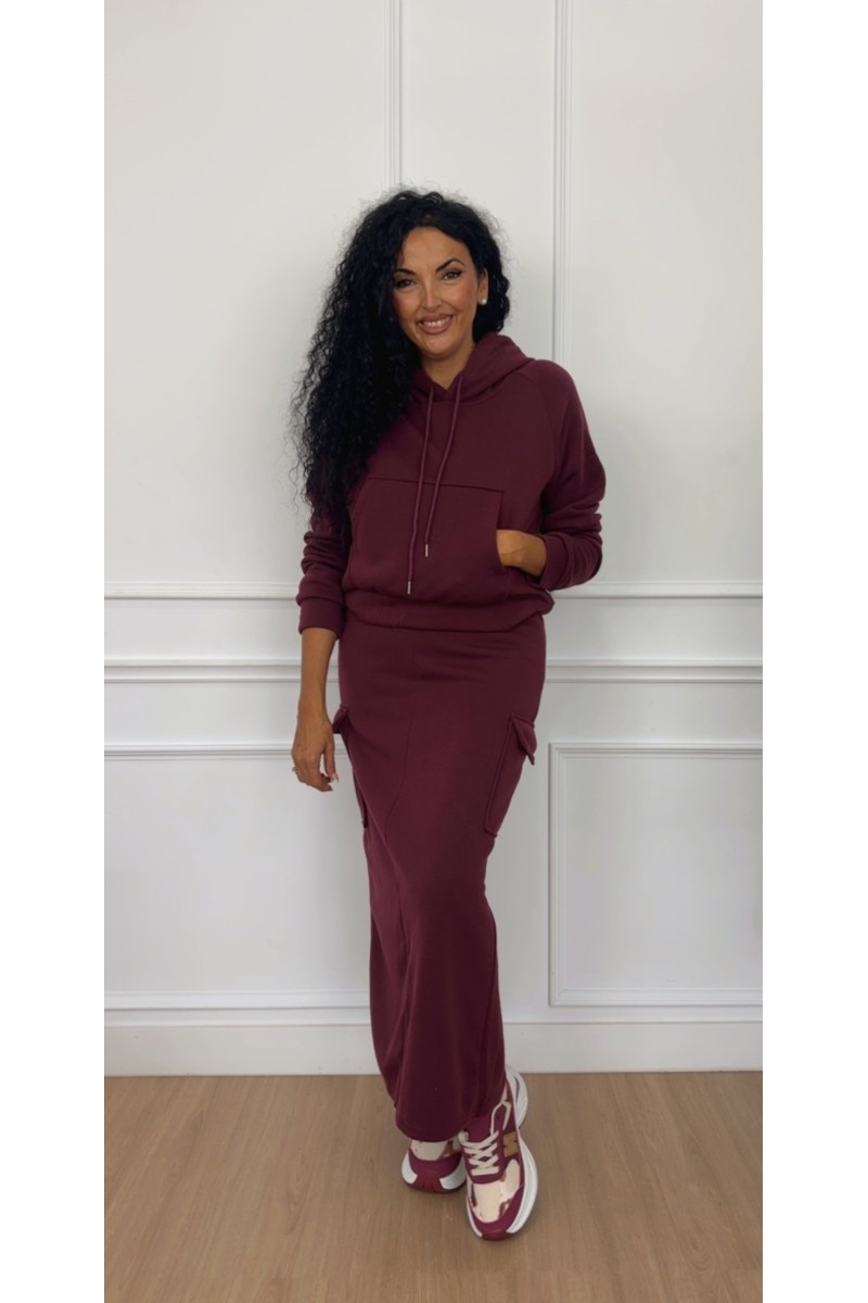 Conjunto falda cargo