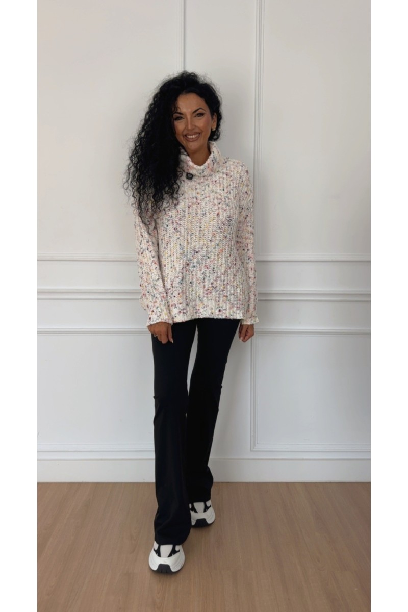 Jersey colors espigado cuello alto