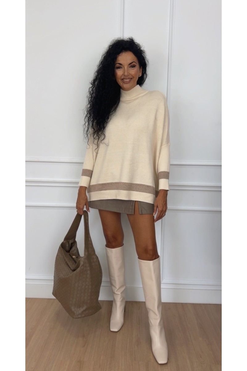 Falda pantalón pitón