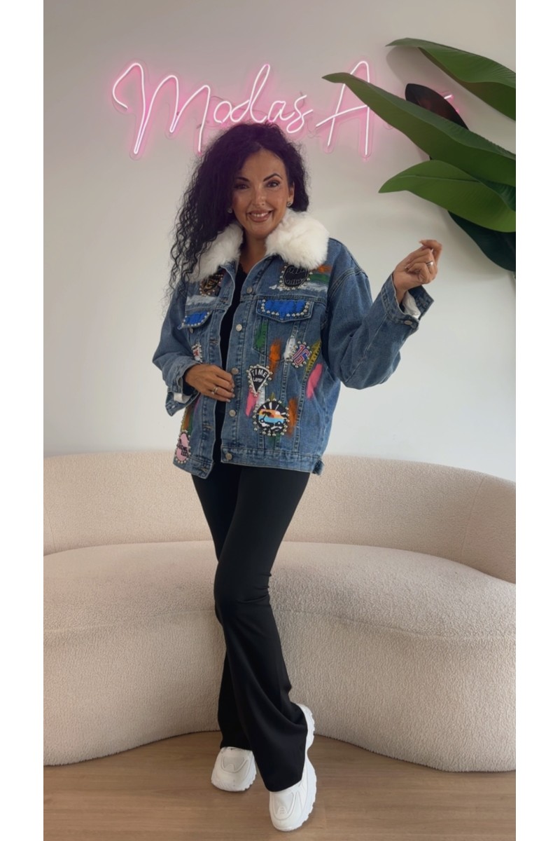 Chaquetón denim fantasy