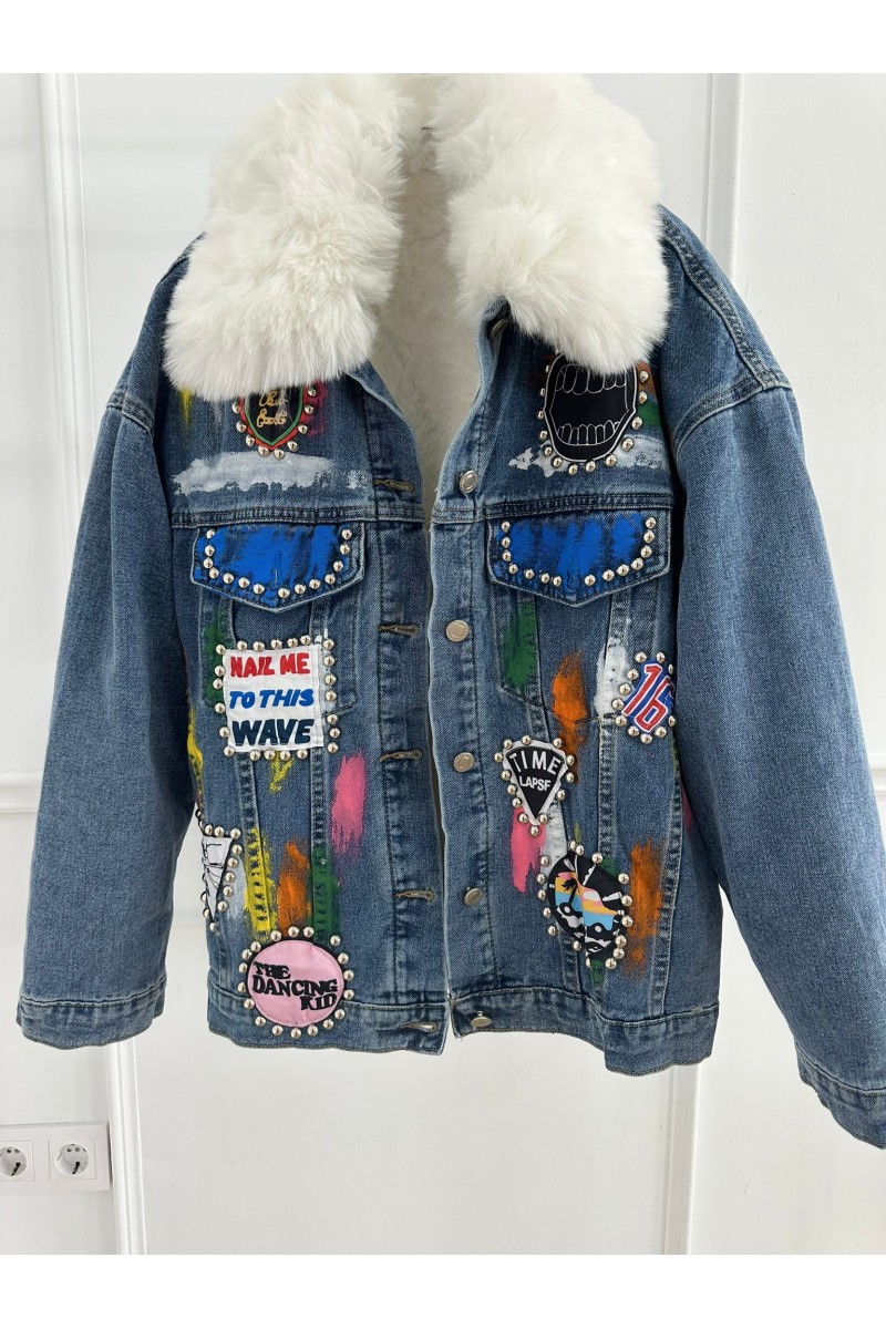 Chaquetón denim fantasy