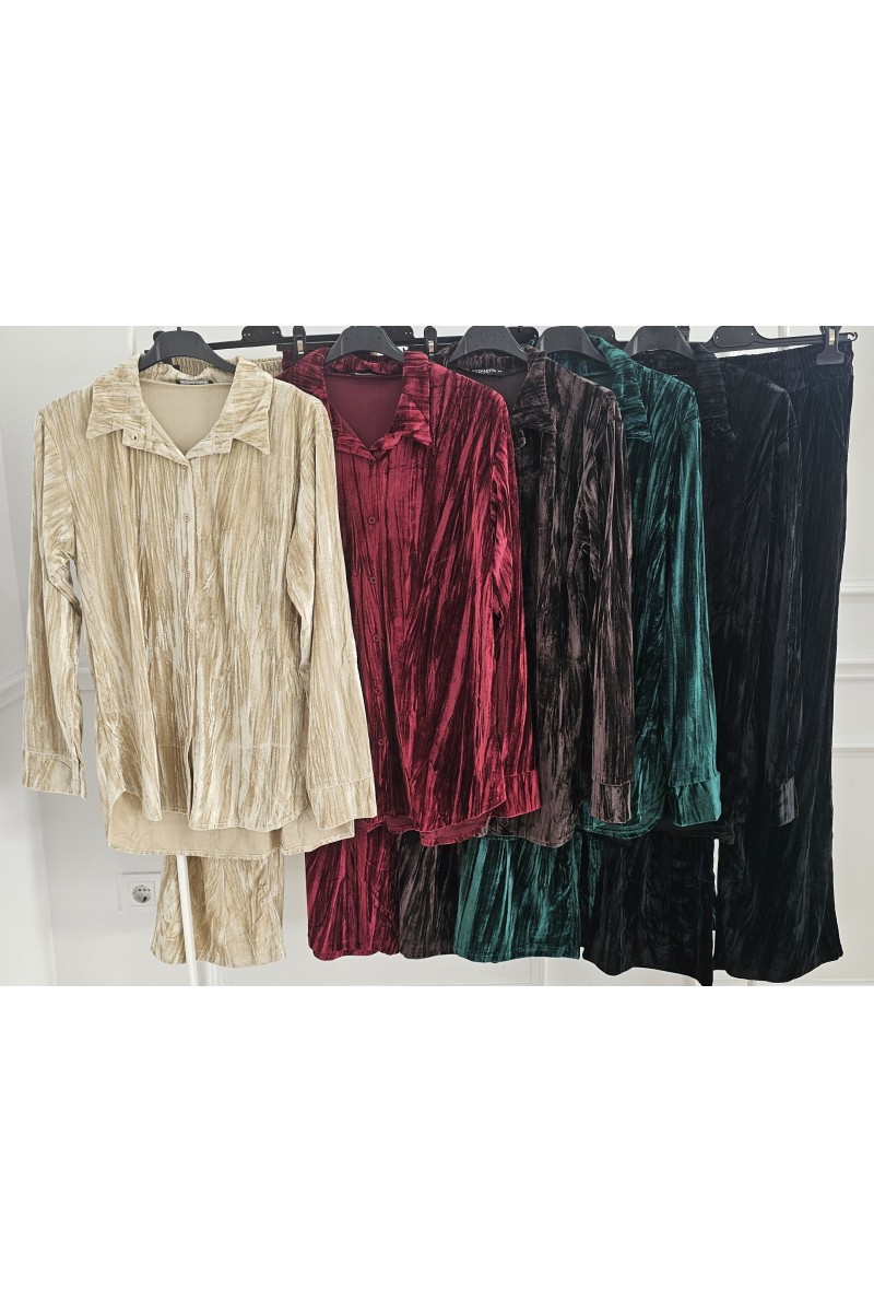 Conjunto Nadia terciopelo