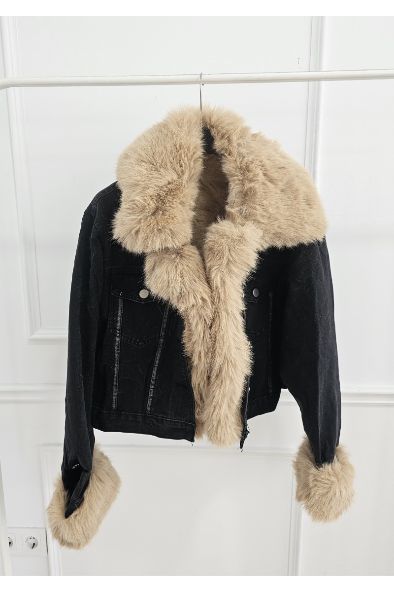 Chaqueta vaquera pelo