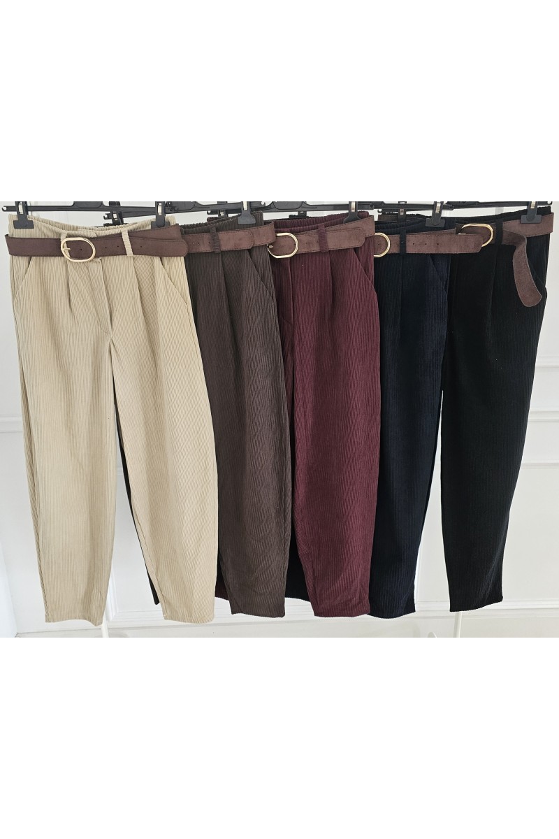 Pantalón globo micropana