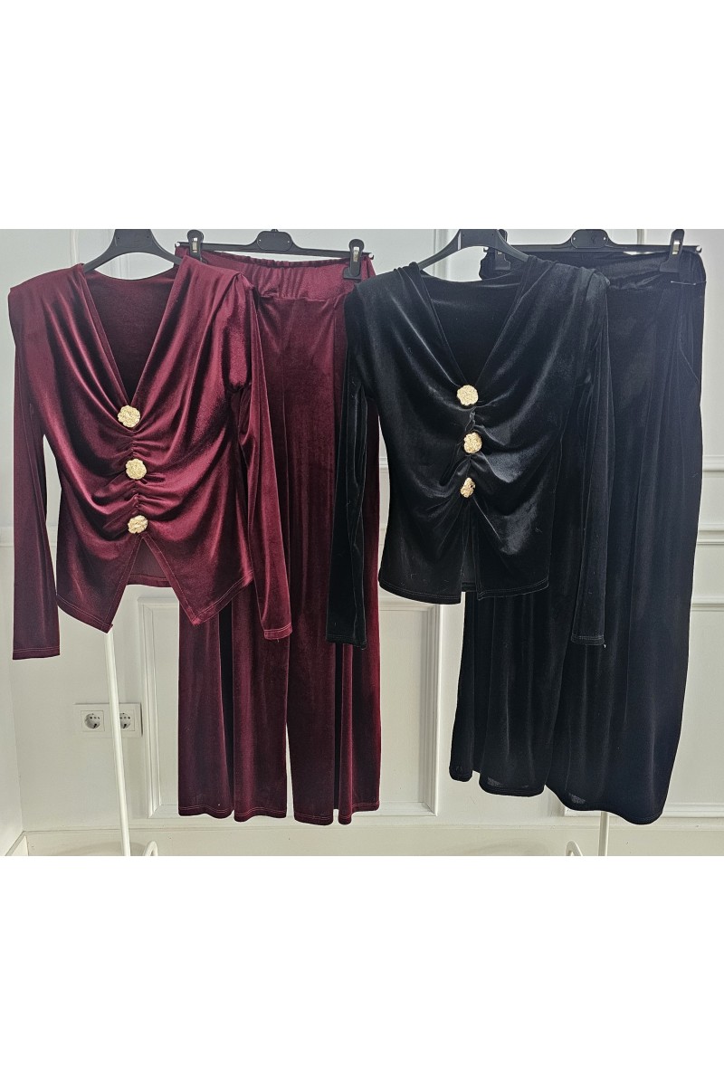 Conjunto terciopelo Alemania