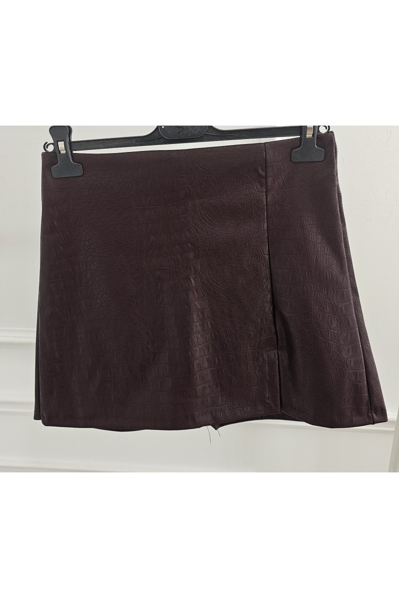 Falda pantalón pitón