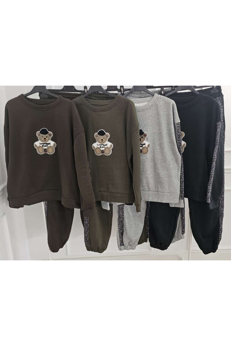 Conjunto confort teddy