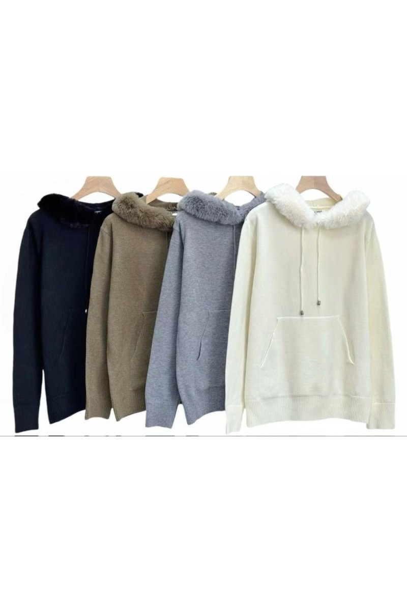 Jersey cangu cuello pelo