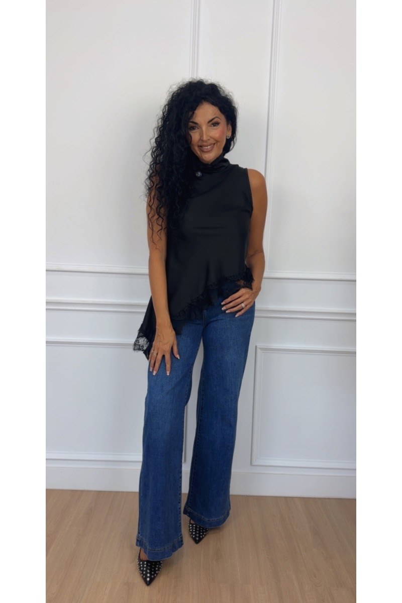 Top lencero cuello chimenea