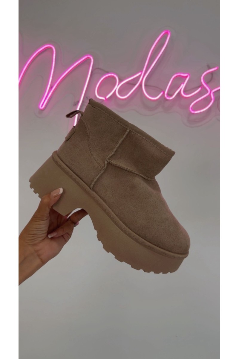 Botas alaska taupe