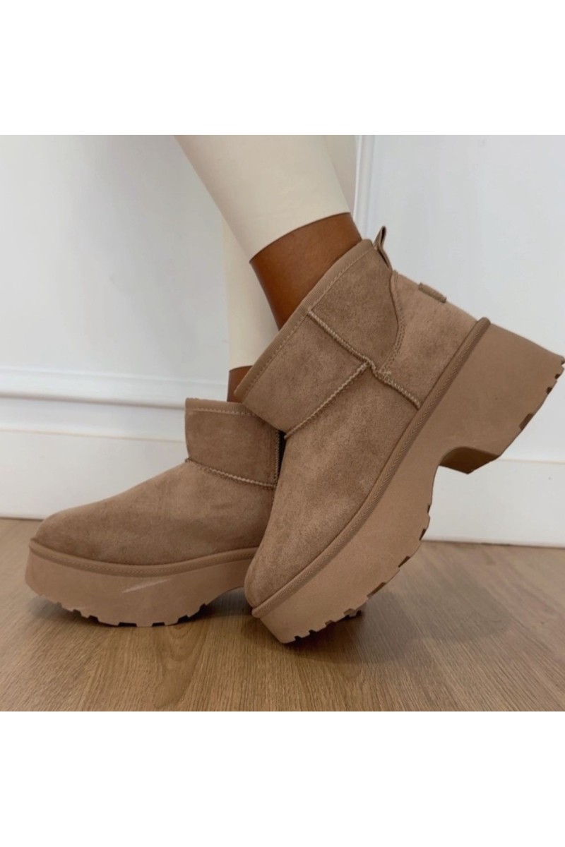 Botas alaska taupe