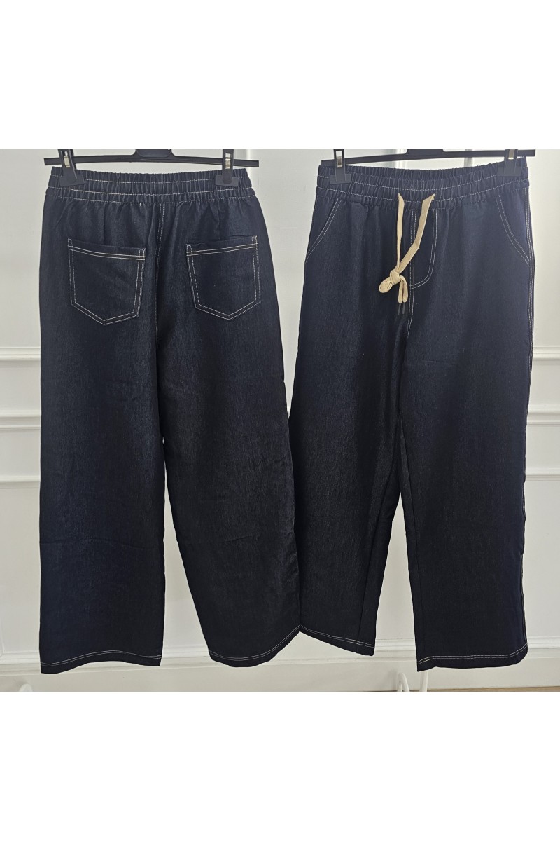 Pantalón palazzo vaquero