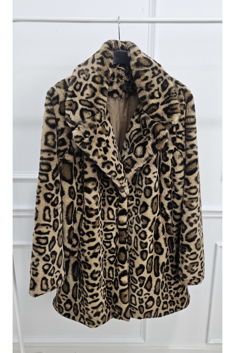 Abrigo pelo candy leo