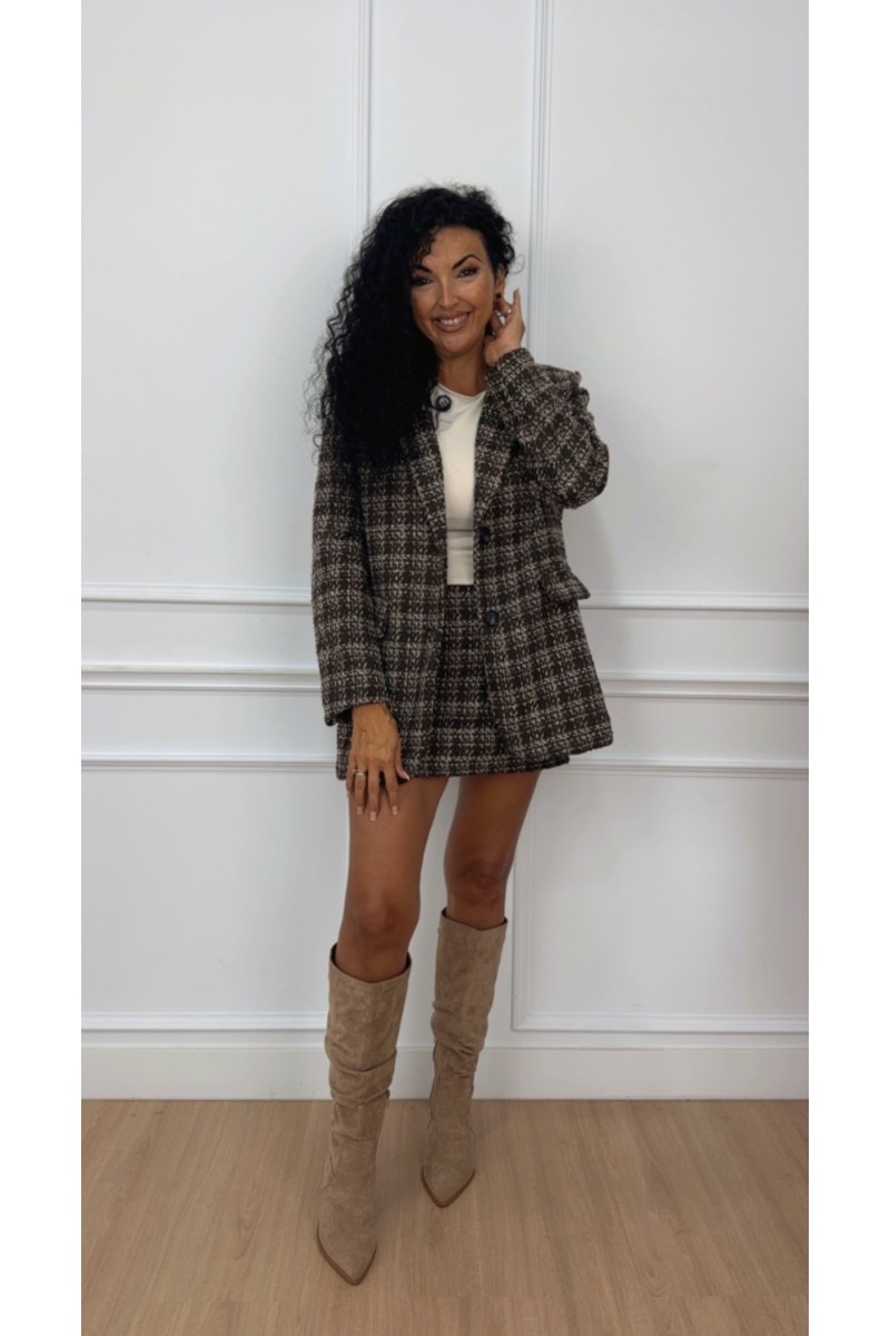 Chaqueta tweed