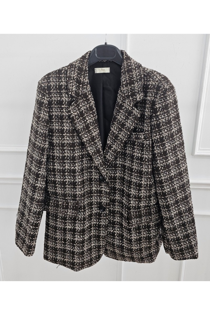 Chaqueta tweed