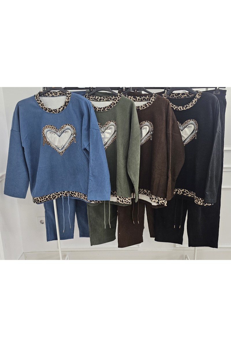 Conjunto micropana cuore