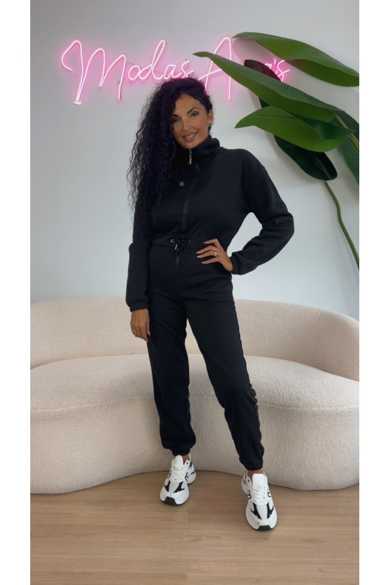 Mono afelpado cremallera