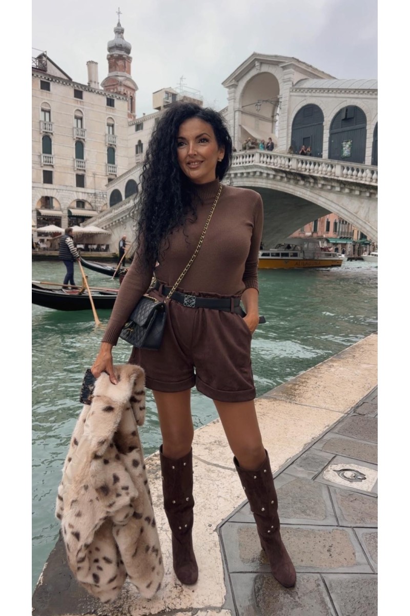 Short paño cinturón