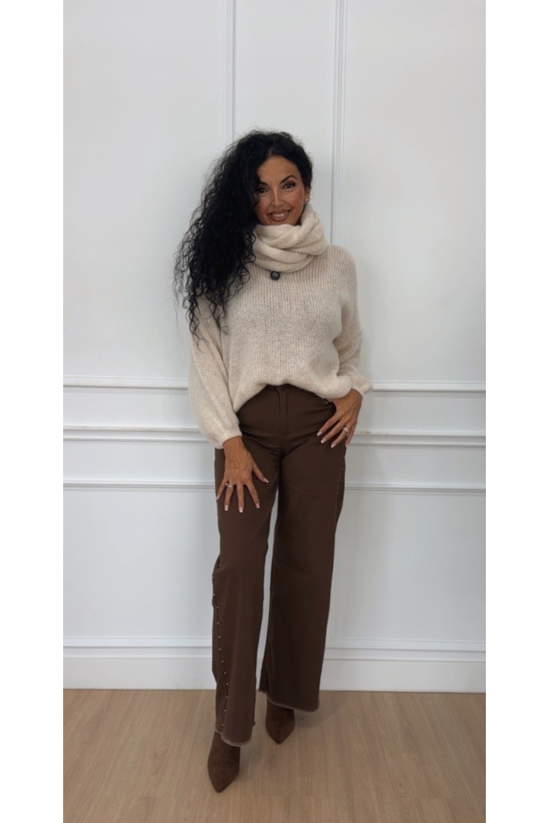 Vaquero tacha chocolate