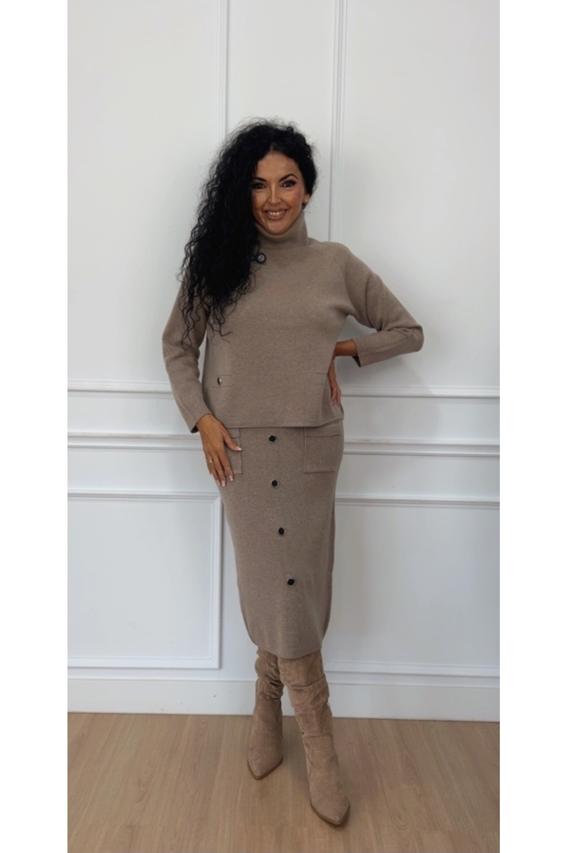 Conjunto falda bruselas