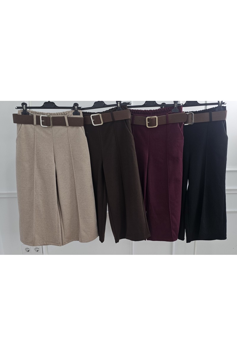 Pantalón paño midi