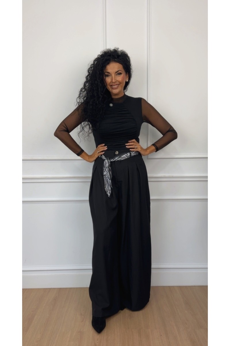 Pantalón pata elefante pañuelo